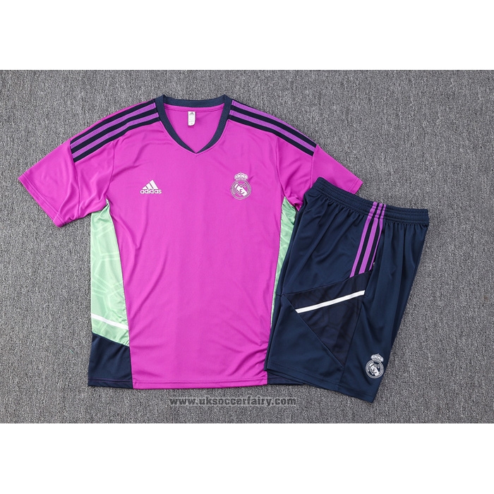 Tracksuit Real Madrid Short Sleeve 2022-2023 Purpura - Shorts